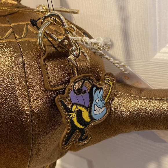 BNWT Stitch Shoppe by Loungefly Disney Aladdin Genie Lamp Crossbody - Picture 8 of 11